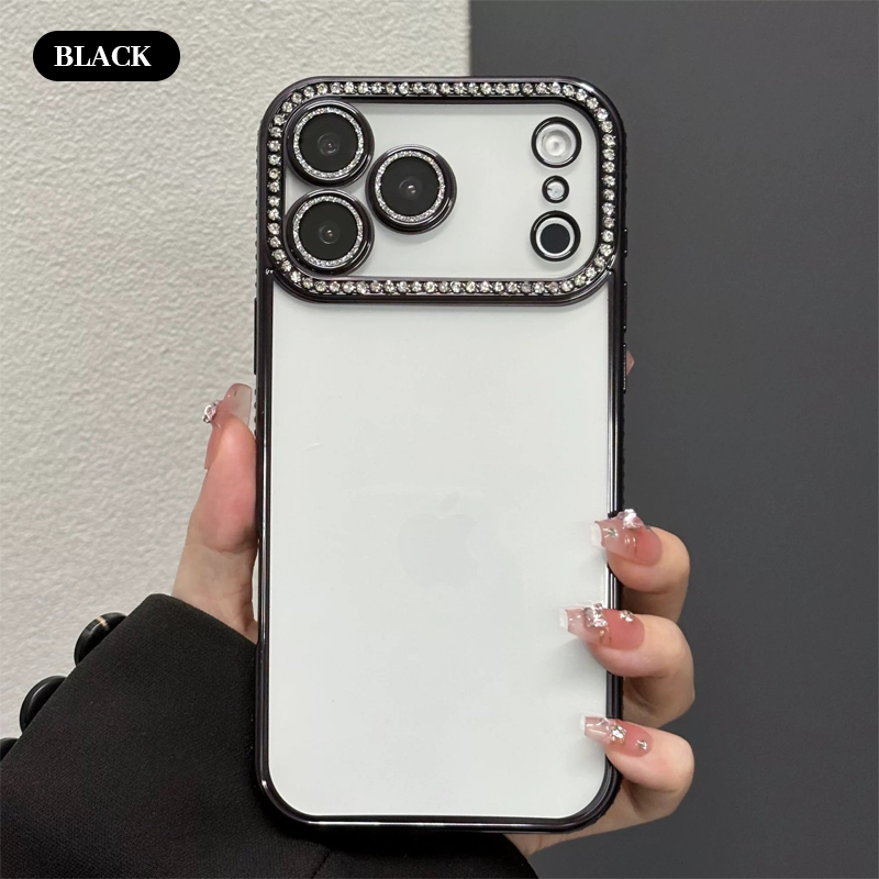 📱  iPhone 17 Pro Max Crystal Phone Case