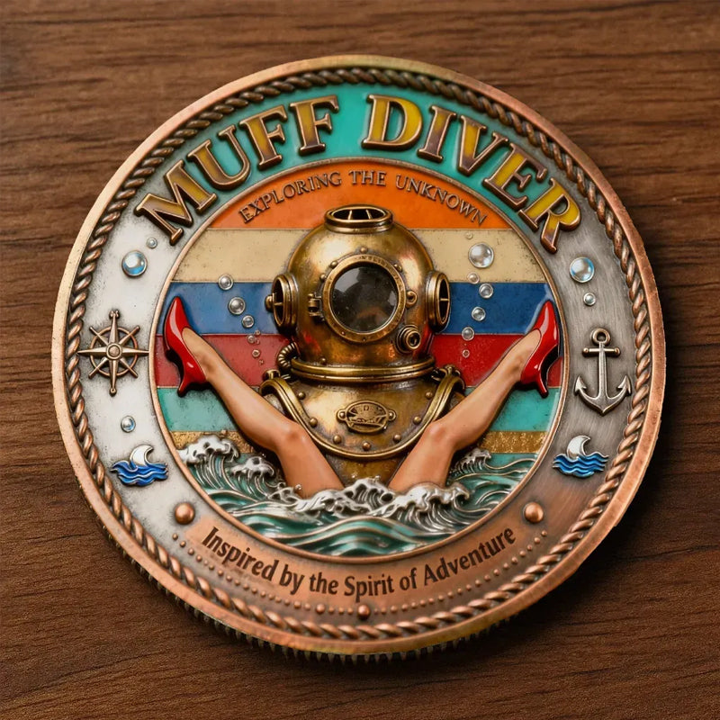 🍻 “Muff Diver – Exploring the Realm of Adventure” Commemorative Gift ⚓️