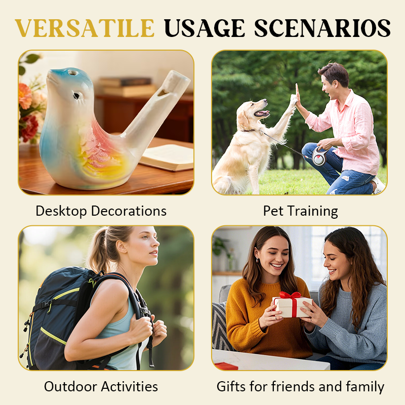 Underglaze Five-Color Porcelain Whistle