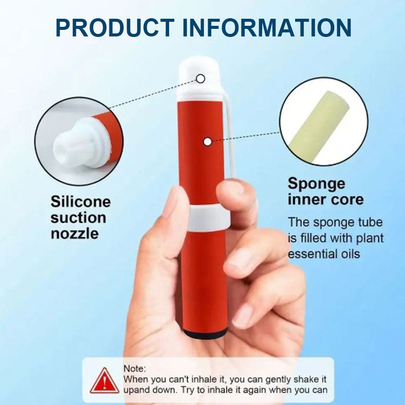 Breath freshening inhaler