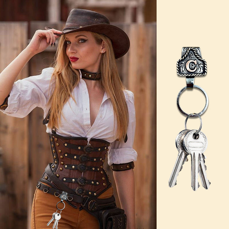 2025 New Product 💥 Denim Letter Key Chain