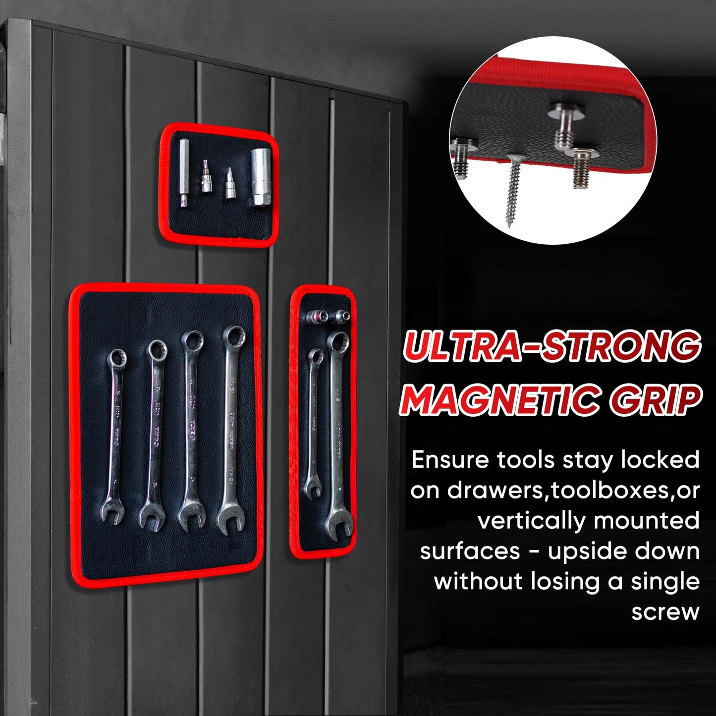 🧲3Set Flexible Magnetic Tool Mat