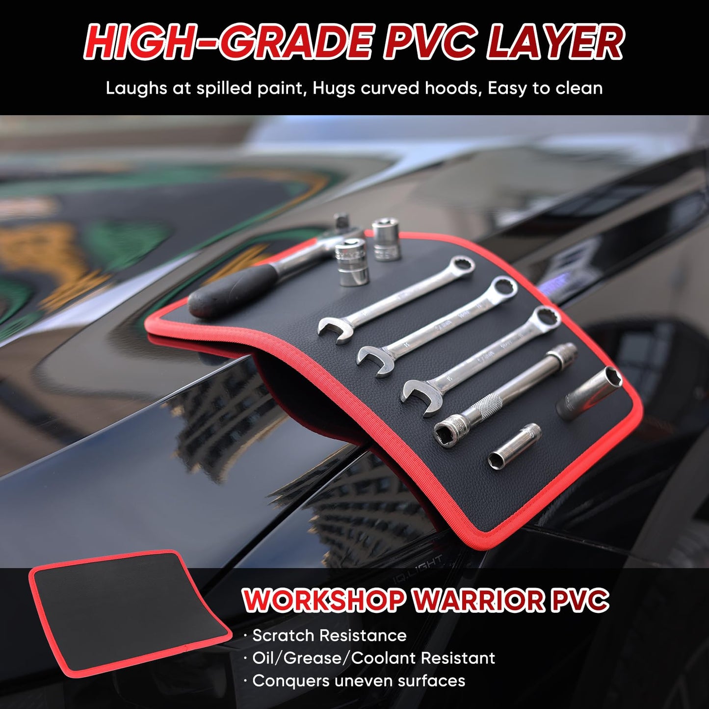 🧲3Set Flexible Magnetic Tool Mat