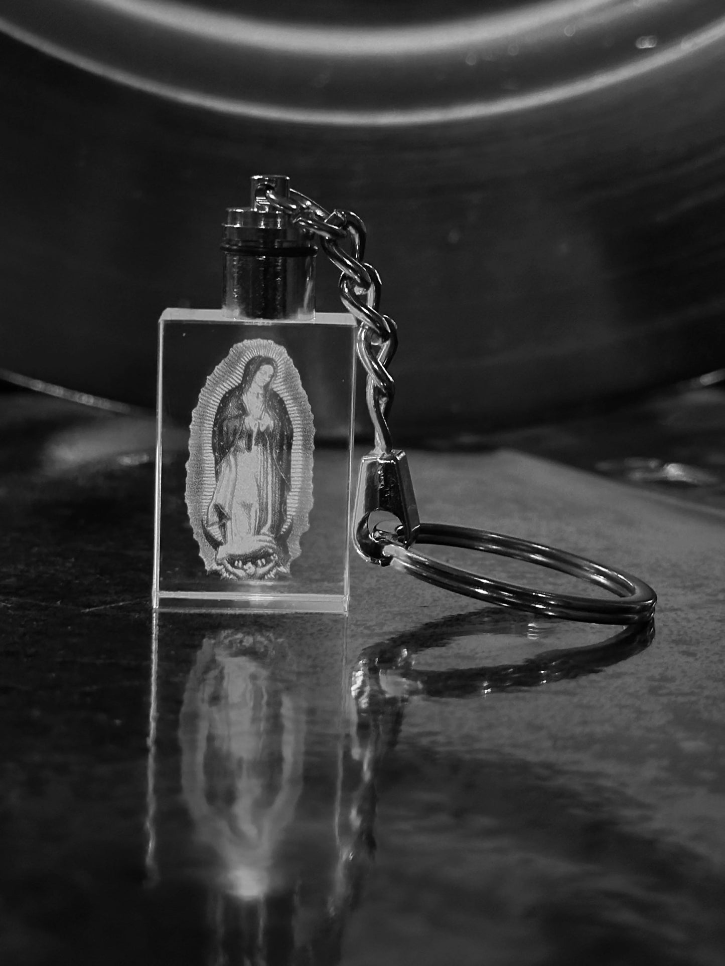 Divine Glow Breathing Light Keychain