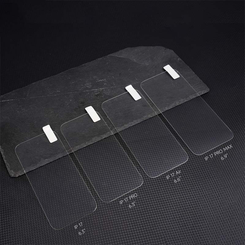 High-definition tempered glass screen protector for Apple 17promax mobile phone