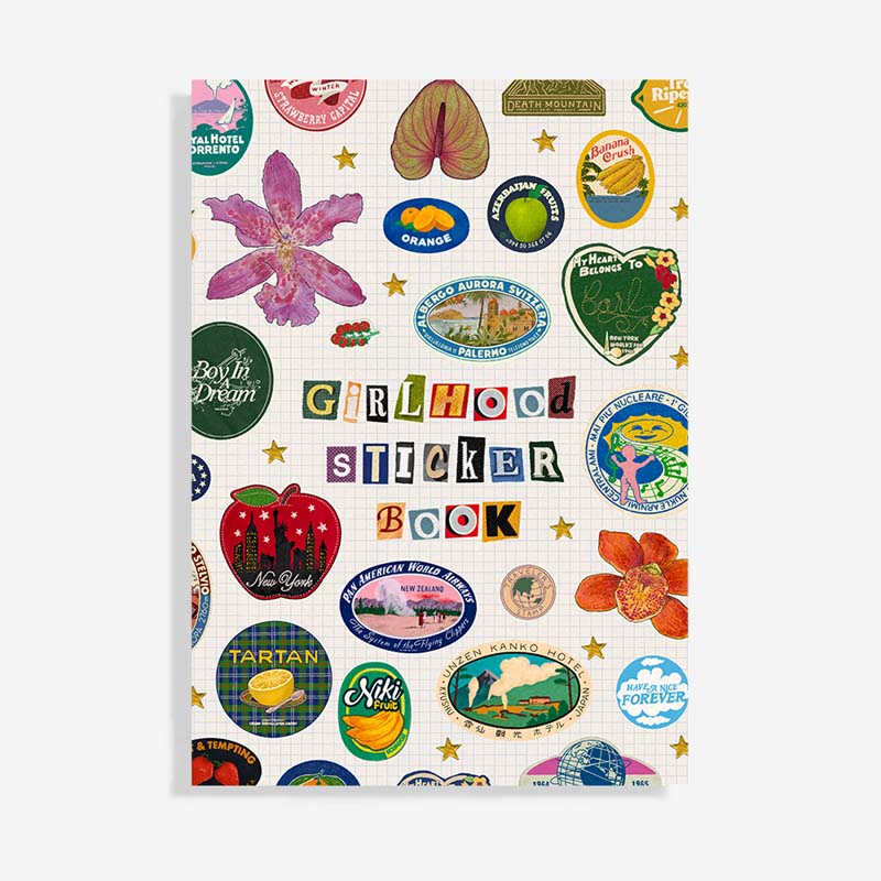 Vintage Girlhood Sticker Book