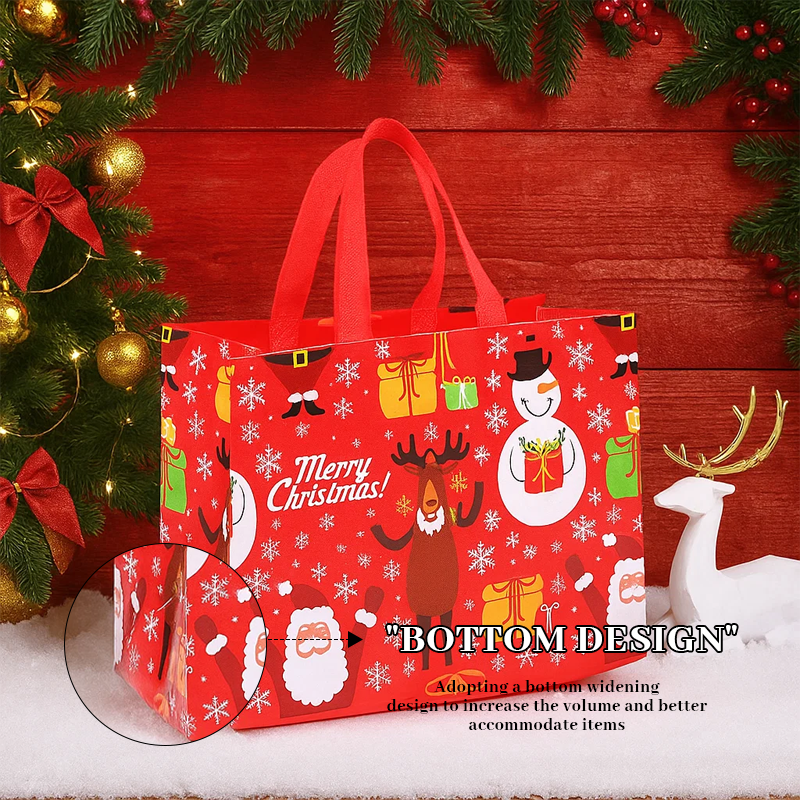 🎄 Yuletide Carry — Large Reusable Christmas Gift Tote 🛍️