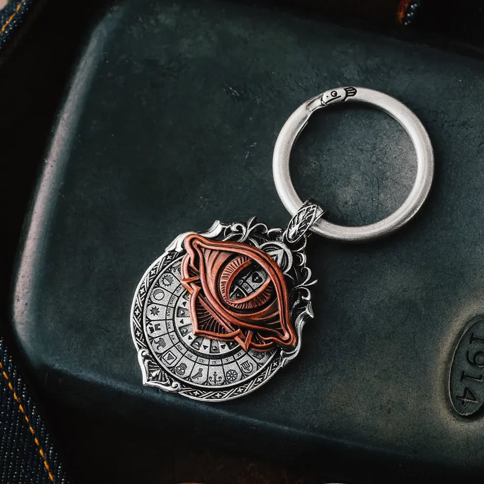 🏆Flash Sale⚡ 50K+ SOLD!👁️‍🗨️Handmade Tarot Vision Pendant: Connect to Cosmic Wisdom Anytime(Cheat Sheet Included)