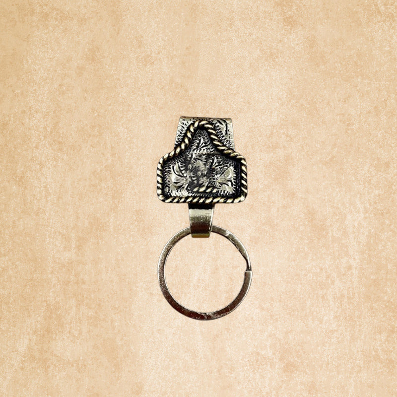2025 New Product 💥 Denim Letter Key Chain