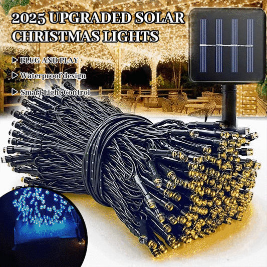 ✨ 2025 Upgraded Solar Christmas Lights
