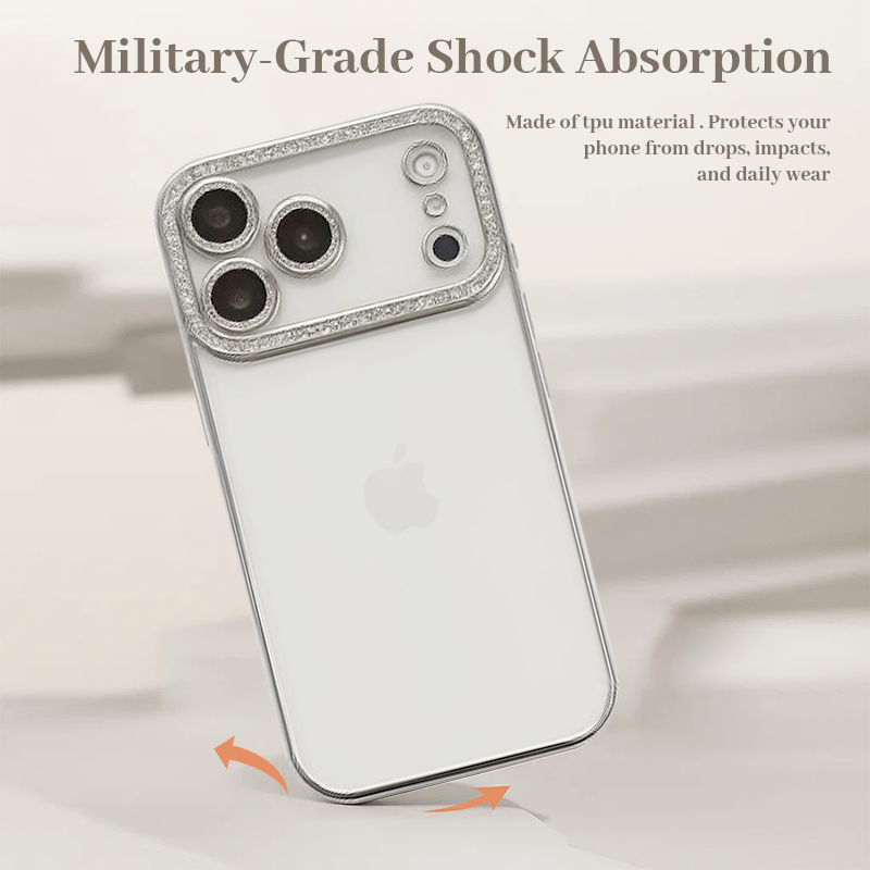 📱  iPhone 17 Pro Max Crystal Phone Case