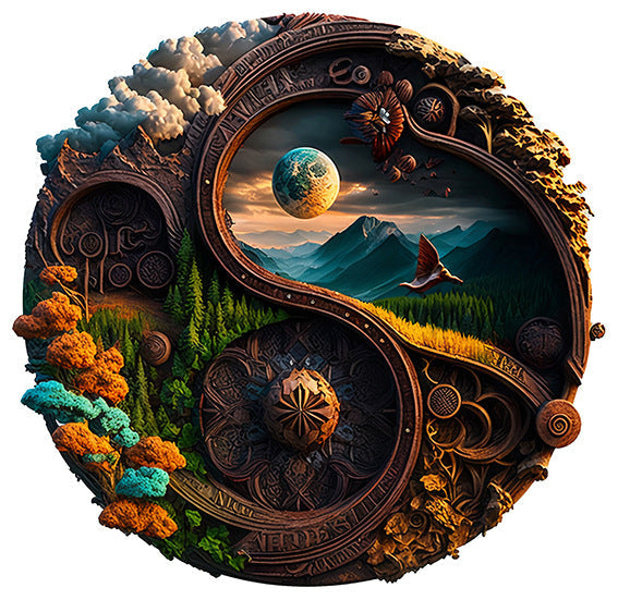 Unique Animal-Shaped Wooden Puzzle