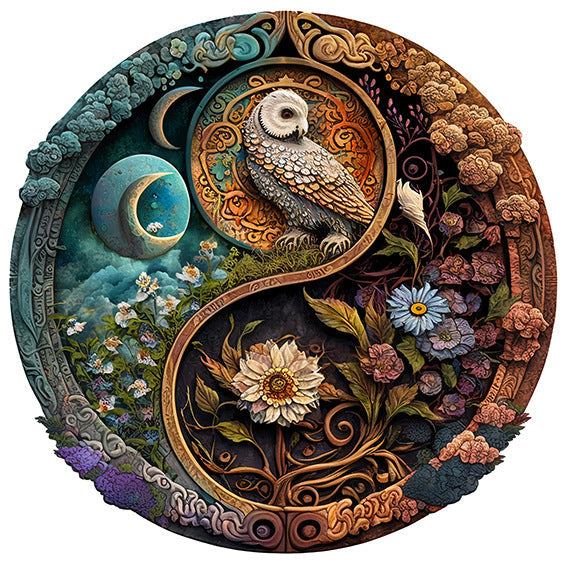 Unique Animal-Shaped Wooden Puzzle