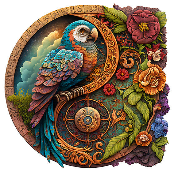 Unique Animal-Shaped Wooden Puzzle