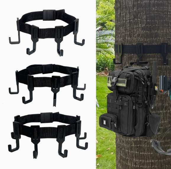 🌲 The Wilderness Rack: Tree-Mount Gear Organizer