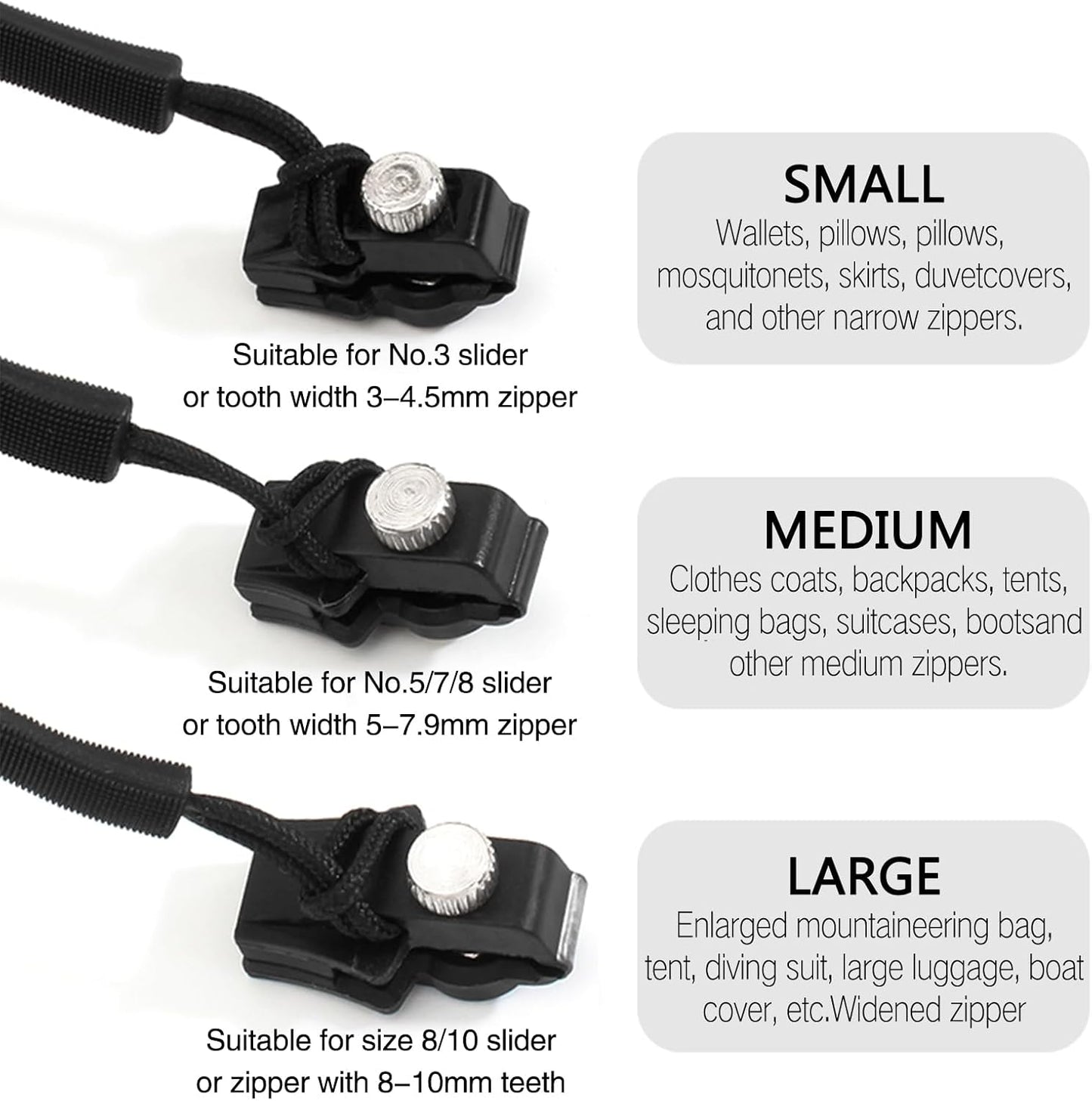 🔥Last Day 47% OFF🔥Universal Zipper Repair Kit Quick Fix Slider