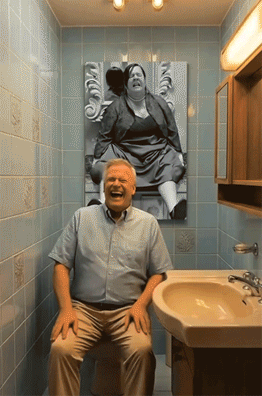 Toilet Wall Art Prints