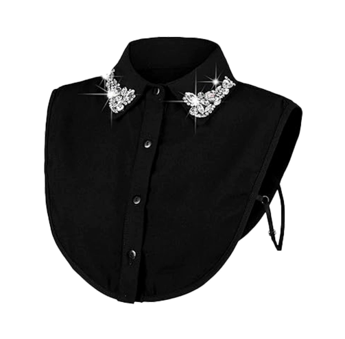 Red Christmas Plaid Rhinestone Collar